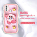 FELMYST Case For OPPO A53 2020 Cute Fashion Kirby Mobile Phone Casing Shockproof Soft Back Cover for Girl. 
