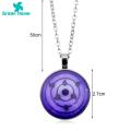 Green Home Fashion Necklace Geometric Boy Girls Jewelry Gifts Anime Necklace. 