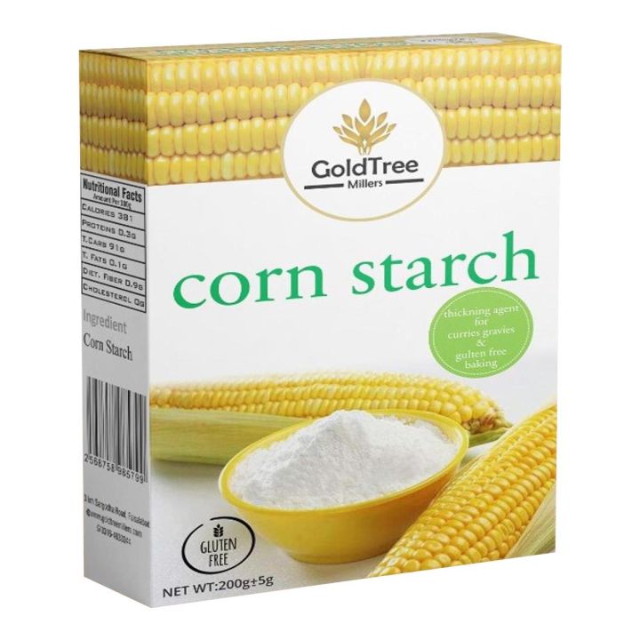 Corn Starch Powder | 200G | 100 % Pure | Gold Tree