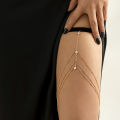 Women Thigh Chain Good Workmanship Simple Women Thigh Chain. 