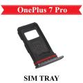 OnePlus 7 Pro Dual SIM Tray Slot Replacement for OnePlus 7 Pro Grey Black SIM Jacket and SIM Door. 