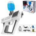 Vortex Launcher Automatic Electric Rechargeable Gel Blaster Toygun For Kids with 2500 Gel Balls - Assorted Color. 