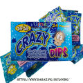 CRAZY Dips Blue Raspberry Candy Dipstick (1Box in 24pcs). 