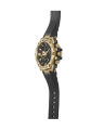 Casio G Shock GST-B100 Series Round Analog+Digital Gold Ion Plated Bazel World Time Stop Watch Hourly Time Signal Full Auto Calender (to year 2099) LED Light (Super Illuminator) Battery Level Indicator Power Saving Mobile Link Watch-GST-B100GB-1A9DR. 