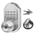 Keyless Entry Door Lock Deadbolt Stainless Steel 304 Keypad Mechanical Digital Combination Double Security (Pass Code Or Keys)-. 
