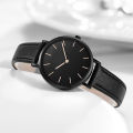 Women Luminous Watch Fashion Casual Leather Belt Watches Simple Ladies' Small Dial Quartz Clock Dress Wristwatches - Girls watch- Watch For Girls. 