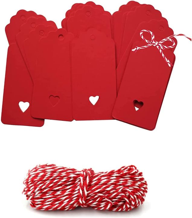 Red%20and%20Brown%20Gift%20Tags%20Heart%20with%20String%20Kraft%20Paper%20Card%20,%20100pcs%209.5x4.5cm%20Luggage%20Tag%20Labels%20Craft%20Price%20Tags%20with%20FREE%2030%20Meter%20Soft%20Twine%20Jute%20DIY%20-%20Image%204