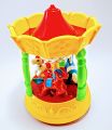 Battery Operated Horse Riding Carousel Ride Toy With 3D Lights and Music For Kids. 