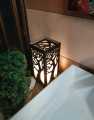 Lifestyle Glory Brand New Laser Cutting Tree Shape Wooden Lamp Unique Design I Lamp I Lamp for bedroom I Lamps I Lamps for bedroom side table stylish I Lamp for room I Lamp for drawing room. 