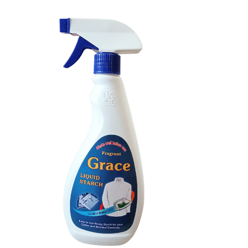 grace liquid starch cotton and blended garments
