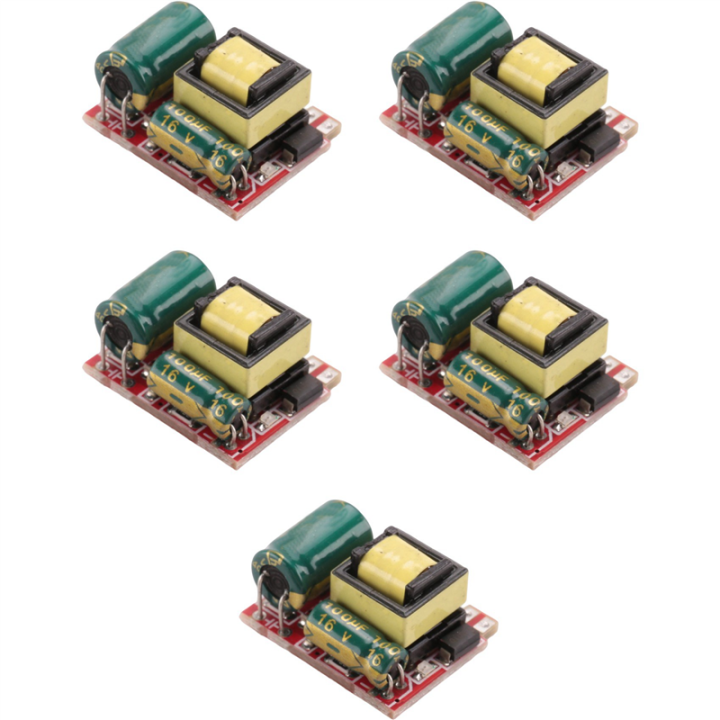 OUMERY 5PCS 12V 300MA Isolated Switching Power Module AC-DC Step-Down Module 220V 110V To 12V