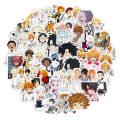 The Promised Neverland Anime Stickers Decals Skateboard, Laptop, Suitcase, Motorcycle 10/25/50Pcs. 