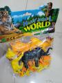 10pcs Complete Pack High Quality Rubber Wild Animal Zoo Set Toys For Kids & Boys. 