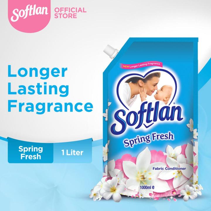 Softlan Fabric Conditioner 1 Litre Pouch - Blue