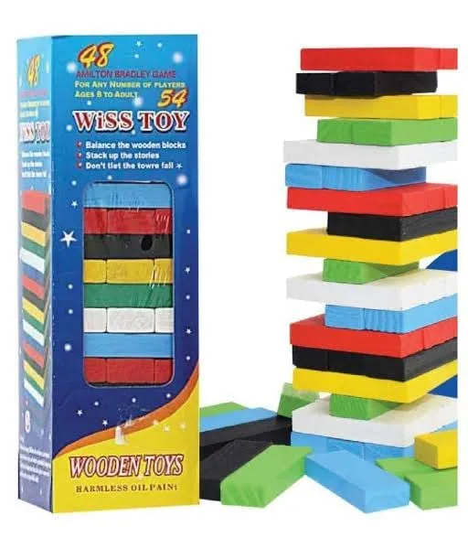 48%20Pcs%20Colorful%20Wooden%20Mini%20Jenga%20Puzzle%20%7C%20Stacking%20Block%20Game%20%7C%20Challenging%20Color%20Wooden%20Tumbling%20Tower%20-%20Image%202
