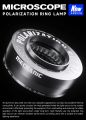 Mechanic LS720 Microscope Ring Light Polarized Ring Light Eliminates Reflection Suitable for Most Stereo Microscopes 48mm Size. 