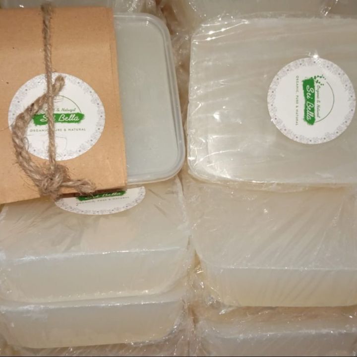 Soap Base Melt and Pour Transparent Glycerin | Organic and natural Seibella