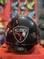 HELMET ICON ORIGINAL HALF FACE FOR WINTER. 
