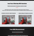 Digital Multimeters True RMS Voltmeter Ammeter Capacitance Tester VFD UNI-T UT17B MAX UT18B MAX. 
