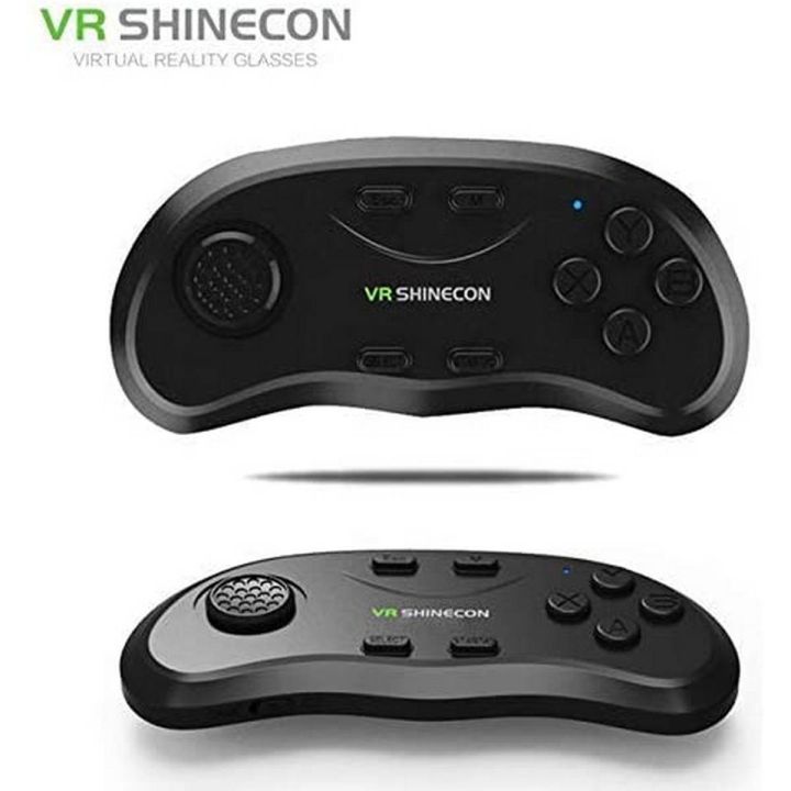 VR Shinecon Gamepad Bluetooth Wireless Game Pad Joypad Remote Gaming Controller Controle For Android For iPhone VR Glasses
