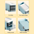 1Pc Cute Bus Style Desktop Organizer. 
