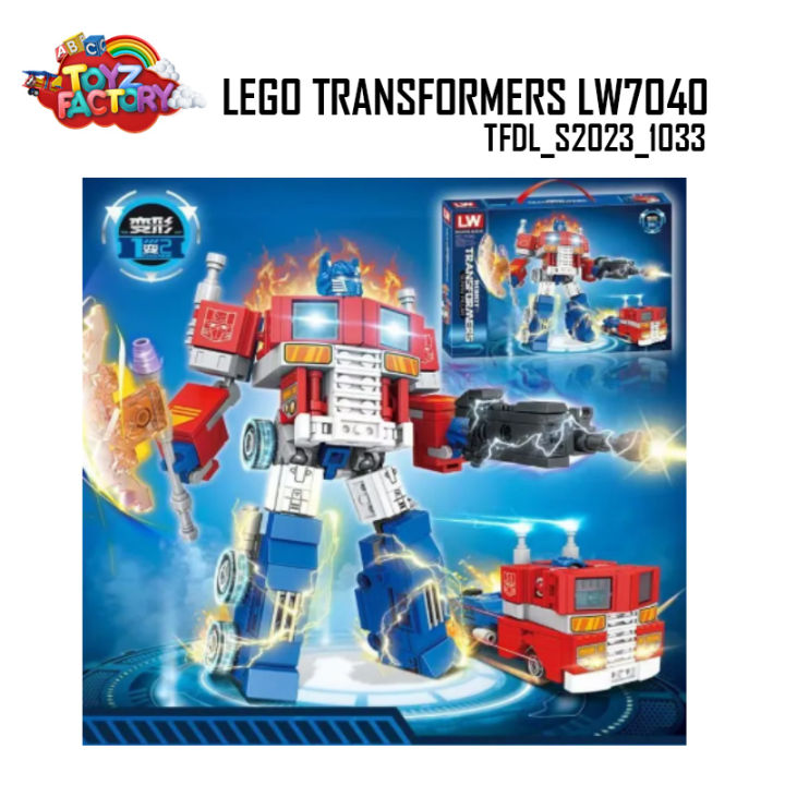 LEGO TRANSFORMERS LW7040  BLOCK FOR KIDS