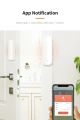 Tuya WiFi Door Window Sensor Smart Life Control WiFi Door Sensor Contact Sensor Magnetic Sensor Works Alexa Google Home Voice. 
