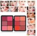 12 Color Ultra HD Powder Blush On Concealer Palette Kit Matte Invisible Cover Cream Blushes. 