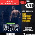 High Frequency Full Body Program (4x Per Week) Jeff Nippard - Fitness Training Programs. 