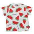 Watermelon printed baby girl tshirt. 