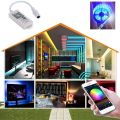 2X RGB Led Light Strip Voice Control Work with Alexa & Google Home, WIFI Wireless Smart Controller. 