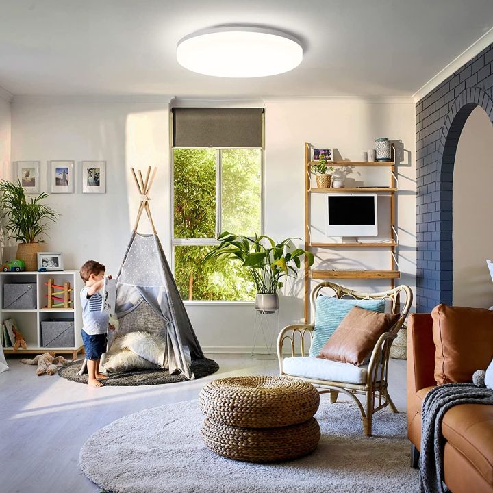 Leoeu%20LED%20Flush%20Mount%20Ceiling%20Light%20Fixtures%20with%20Remote%20Control,%20Round%208.6inch%2018W%201800LM%20Super%20Bright%20Dimmable%20Ceiling%20Lighting%20Fixtures%20for%20Bedroom%20Bathroom%20Kitchen%20Kids%20Room,%203000K-4000K%20-%20Image%209