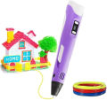 3d Pen - 3d Printing And Drawing Pen - Upgraded Intelligent 3d Printer - Kids Toys - Painting And Drawing Tool - Toys For Boys And Girls - Magic Pen - USB Supported Printing Pens With 1.75 Mm Pla/Abs Filament Supported - Rechargeable 3d Pen.. 