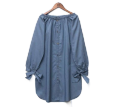 Simple Neck Design Flower Sleeves Shirt for Girls/Women - Fashionable and Stylish Shirt - Premium Quality. 