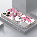 Disney Marie Cat Plating Phone Case For infinix Tecno Spark 10 8 7 6 6GO GO2022 Pova 8 4 3 Neo 2 Camon 20 19 18 Pro Cover Cqoues. 