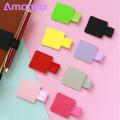 Pen Loop Holders 2pcs Self Adhesive Pencil Holders Pen Loop Clips for Journal Planner Tablet Case Easy to Install Universal Pencil Holders Stylus Holders. 