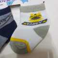 Pack Of 3 Socks Set  New Born To 12 Months Baby Socks In Multi-Color By Fashion Galaxy. 