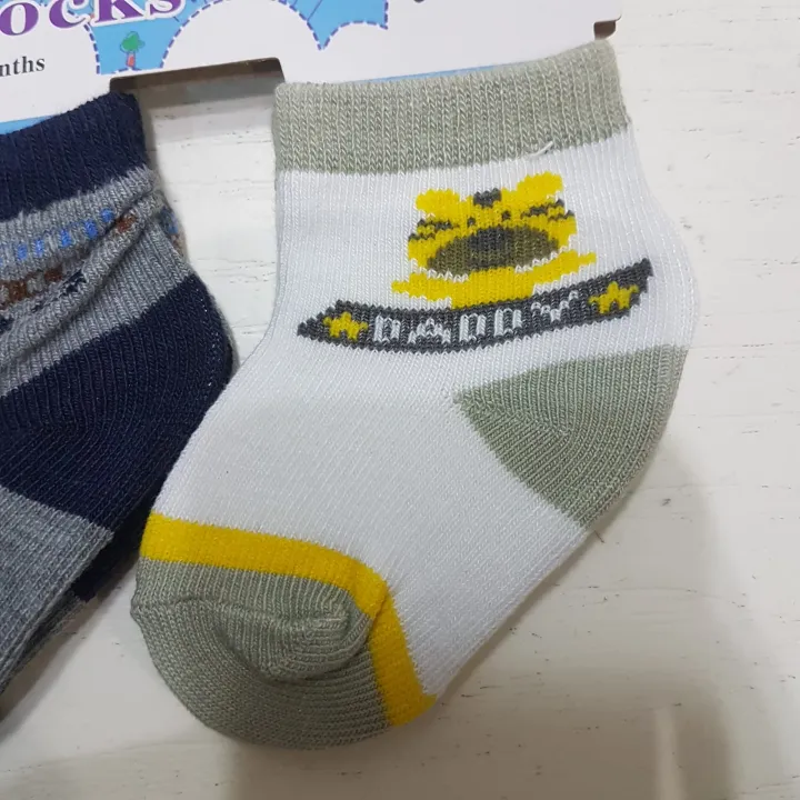 Pack%20Of%203%20Socks%20Set%20%20New%20Born%20To%2012%20Months%20Baby%20Socks%20In%20Multi-Color%20By%20Fashion%20Galaxy%20-%20Image%207