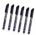 1 pcs/Set 0.5mm Erasable Pen Blue Ink Refill Ballpoint Pen for School Supplies Blue, Red, Black. 