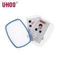 Acrylic Name Neck Badge Holder Crystal Transparent Exhibition Name Tag Case ID Card Holder with Lanyard For Student Staff. 