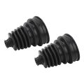 2Pcs CV Joint Boots Set Silicone Material Wear Resistance Dustproof Without Removing Highly Flexible CV Boots for Cars. 