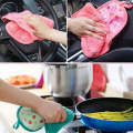 Soft Plush Hanging Towel - Absorbent Hand Towel for Bath, Kitchen, and Bathroom - Random Color. 