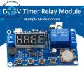 Real Time 5 To 60v Dc Delay Timer Relay Module Switch Control Clock Synchronization Multiple Mode Control Board In Pakistan. 
