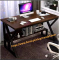 Office Table, Study Table, Computer Table, Laptop Table, Writing Table and Gaming Table with Modern K-Shape Design and Metal Powder Coating. 