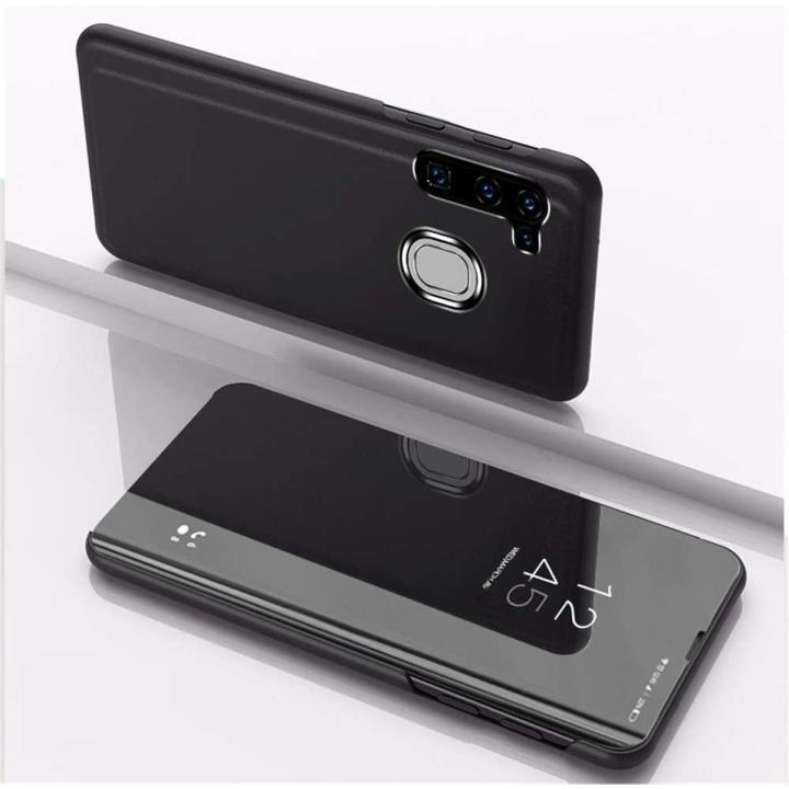 For Samsung Galaxy A21 Luxury Mirror View Full Body Protection - Main Image