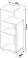 Modern Side Table / Telephone Stand. 