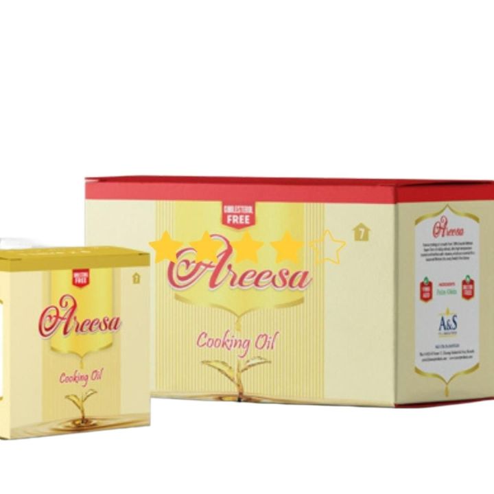 Areesa Cooking Oil 1x5 Liter (900 ml) Oil