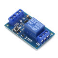 12V Single Bond Button Bistable Relay Module Modified Car Start and Stop Self-Locking Switch One Key. 