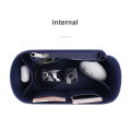EverToner Large Capacity Felt Insert Bag for UNIQLO 430157 Portable Inner Purse Organizer Felt Cloth Cosmetic Makeup Bag Support Bag in Bag. 