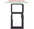 Huawei P30 Lite Dual SIM Tray Sim Jacket Sim Slot Sim Door For Huawei P30 Lite _ Black. 